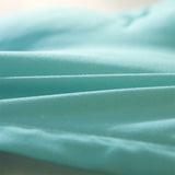 SOGA 150cm Light Blue Princess Bed Pillow Headboard Backrest Bedside Tatami Sofa Cushion with Ruffle Lace Home Decor