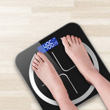 SOGA 2X 180kg Glass LCD Digital Fitness Weight Bathroom Body Electronic Scales Black