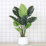 SOGA 80cm Artificial Indoor Potted Turtle Back Fake Decoration Tree Flower Pot Plant