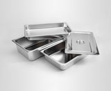 SOGA 6X Gastronorm GN Pan Full Size 1/1 GN Pan 10cm Deep Stainless Steel Tray