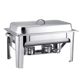 SOGA 2X 9L Stainless Steel 2 Pans Bain-marie Chafing Catering Dish Buffet Food Warmer