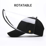 4X Outdoor Protection Hat Anti-Fog Pollution Dust Saliva Protective Cap Full Face HD Shield Cover Kids Red