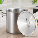 SOGA 30cm Top Grade Stockpot Lid Stainless Steel Stock pot Cover