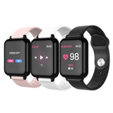 SOGA Waterproof Fitness Smart Wrist Watch Heart Rate Monitor Tracker Black