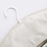 SOGA Beige Double Sided Hanging Storage Bag Underwear Bra Socks Mesh Pocket Hanger Home Organiser