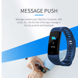 SOGA Sport Smart Watch Health Fitness Wrist Band Bracelet Activity Tracker Black