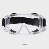 4X Clear Protective Eye Glasses Safety Windproof Lab Goggles Eyewear