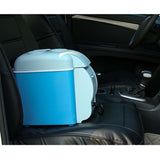 SOGA 7.5L Car Small Refrigerator Cooler Box 12V Mini Fridge Cooler Warmer Blue Color