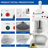 SOGA 2X 350W Commercial Ice Shaver Crusher Machine Automatic Snow Cone Maker