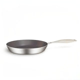 SOGA Stainless Steel Fry Pan 26cm 30cm Frying Pan Skillet Induction Non Stick Interior FryPan