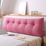 SOGA 180cm Pink Triangular Wedge Bed Pillow Headboard Backrest Bedside Tatami Cushion Home Decor