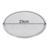 SOGA 2X 9-inch Round Seamless Aluminium Nonstick Commercial Grade Pizza Screen Baking Pan