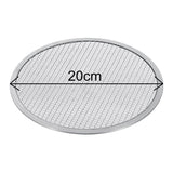 SOGA 8-inch Round Seamless Aluminium Nonstick Commercial Grade Pizza Screen Baking Pan