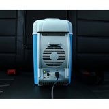 SOGA 7.5L Car Small Refrigerator Cooler Box 12V Mini Fridge Cooler Warmer Blue Color