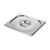 SOGA Gastronorm GN Pan Lid Full Size 1/2 Stainless Steel Tray Top Cover