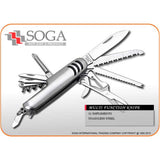 SOGA Multi Function Army Knife Tool Swiss Style 101